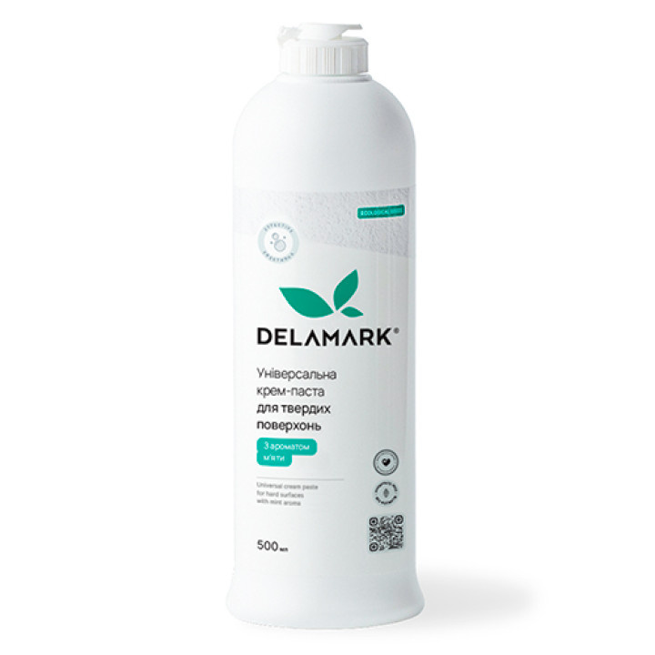 Универсальная экологичная паста DeLaMark с ароматом мяты 0,5 л