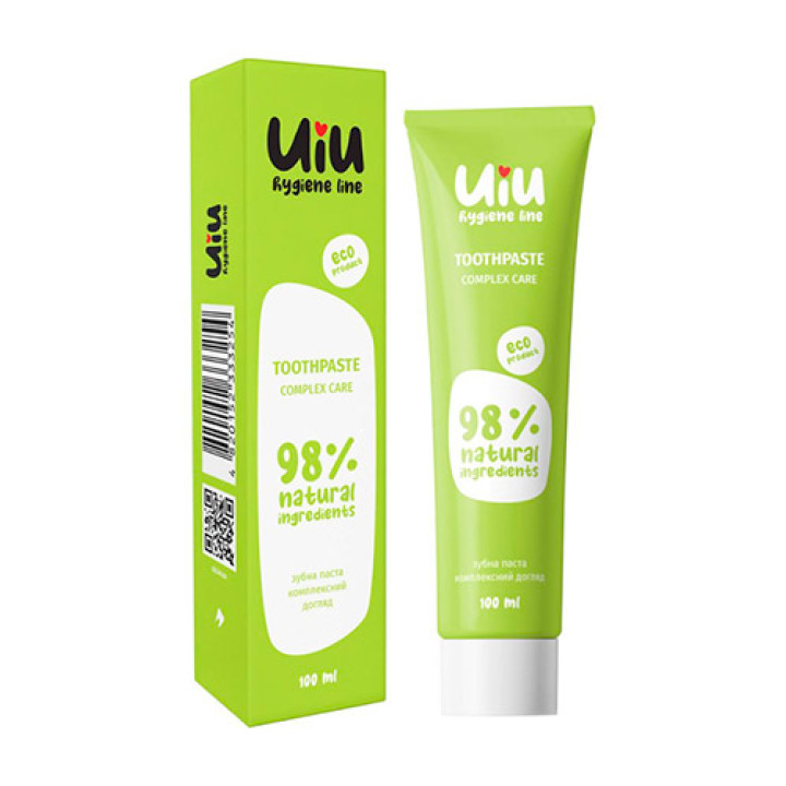 Зубна паста гігієнічна UIU Комплексний догляд 100 мл