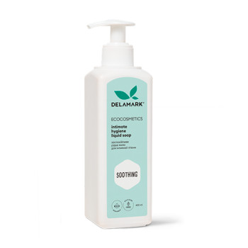 Рідке мило для інтимної гігієни DeLaMark заспокійливе 400 мл Рідке мило для інтимної гігієни DeLaMark заспокійливе 400 мл