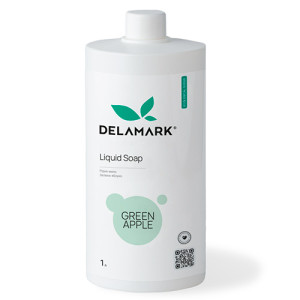 Жидкое мыло DeLaMark Зеленое яблоко 1 л