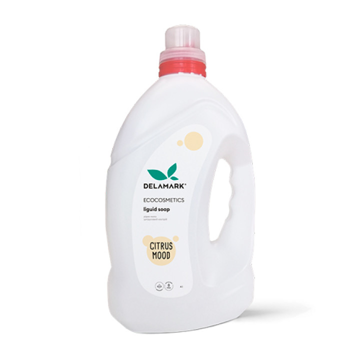 Жидкое мыло DeLaMark Цитрусовое настроение 4 л