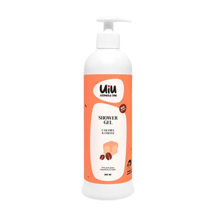 Гель для душу UIU Карамель& Кава 300 мл