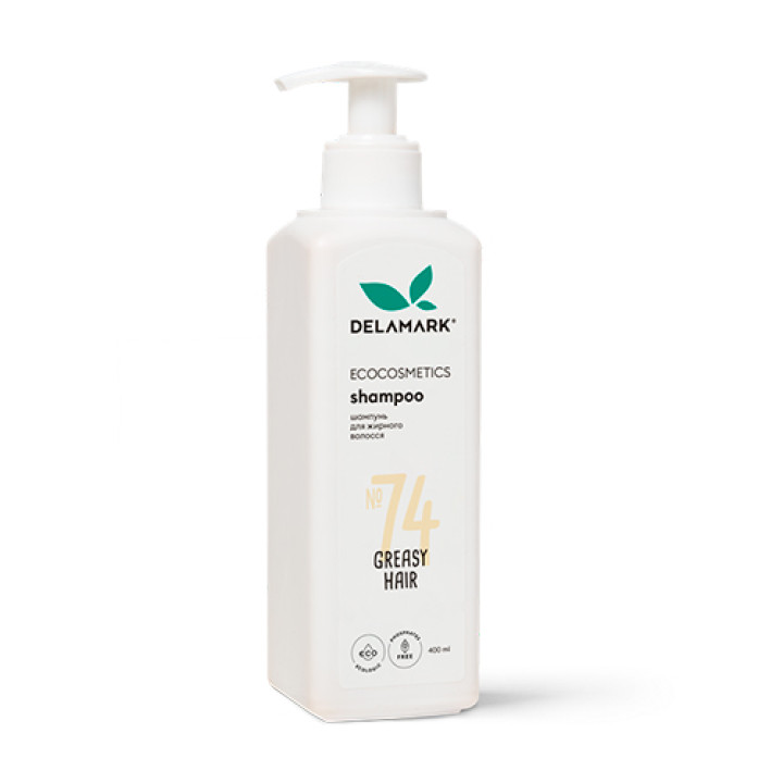 Шампунь DeLaMark для жирного волосся 400 мл
