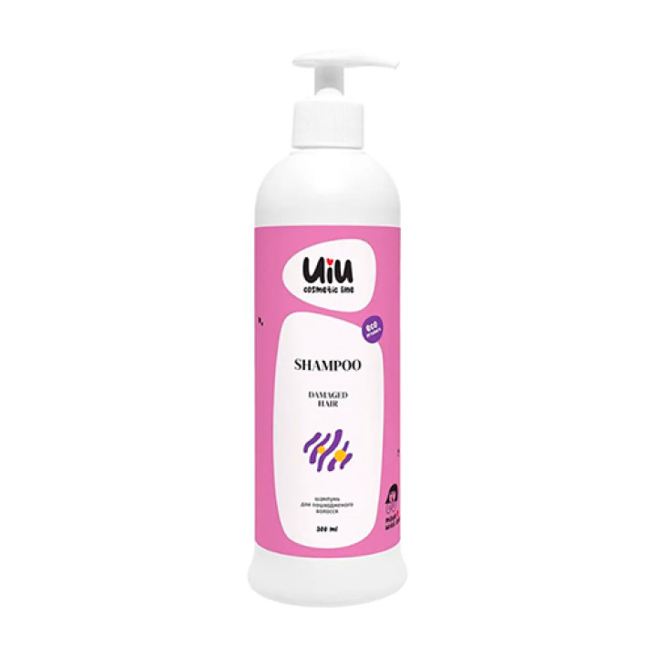 Шампунь UIU для восстановления и защиты поврежденных волос 300 мл