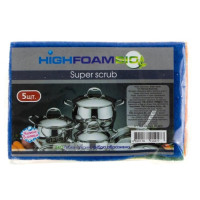 Губки кухонные HighFoam Super scrub 5 шт. (4820178150477)