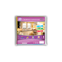 Серветки з целюлози HighFoam "Чистим-Блистим" 3 шт. (4820160790278)