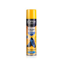Фарба для взуття з замші, нубуку, велюру Barton Color Expert синя (аерозоль) 300 мл