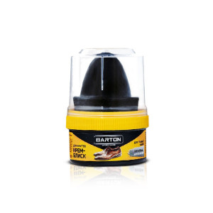 Крем-блиск для взуття з аплікатором Безколірний 50мл