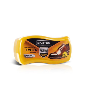 Губка відновлююча хвиля для взуття із гладкої шкіри Barton безбарвна
