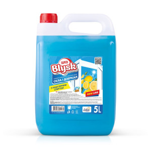 Очисник для скла та дзеркал SUPER BLYSK Лимон 5л