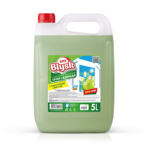 Очисник для скла та дзеркал SUPER BLYSK Яблуко 5л