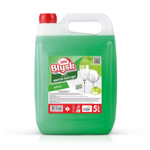 Засіб для миття посуду SUPER BLYSK Яблуко 5л