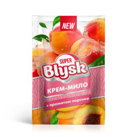Крем-мило Super Blysk з ароматом персика (дой-пак) 460 мл
