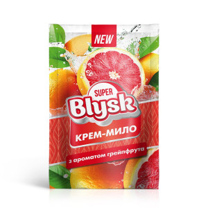 Крем-мило Super Blysk з ароматом грейпфрута (дой-пак) 460 мл