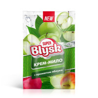 Крем-мило Super Blysk з ароматом яблука (дой-пак) 460 мл