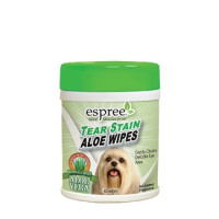 Espree Aloe Tear Stain Wipes - серветки Еспрі для собак 60 шт (e01278)
