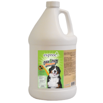 Espree Flea & Tick Oat Shampoo - шампунь Эспри репеллентный для собак и кошек 3.79 л (e00344)