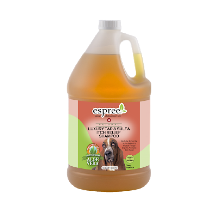 Espree Luxury Tar & Sulfa Shampoo - шампунь Эспри для собак от перхоти с содержанием серы 3.79 л (e00102)