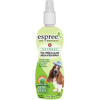 Espree Tea Tree & Aloe Spray - спрей Эспри при зуде и раздражениях для собак 355 мл (e01075)