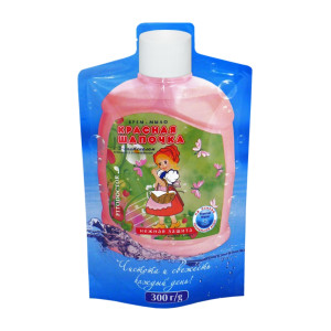 Крем-мыло «Красная Шапочка» с D-пантенолом (дой-пак) 300 г (4820215052443)