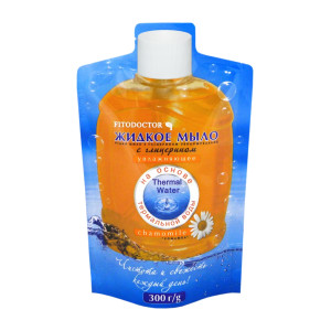 Рідке мило з гліцерином «Ромашка» зволожувальне (дой-пак) 300 г (4820215052474)
