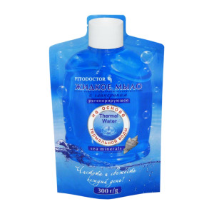 Рідке мило з гліцерином «Морські мінерали» регенерувальне (дой-пак) 300 г (4820058763377)