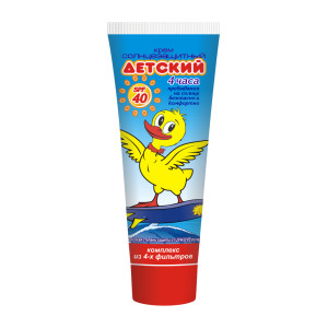 Крем «Детский» солнцезащитный высокой степени защиты 75 г (4820058763131)