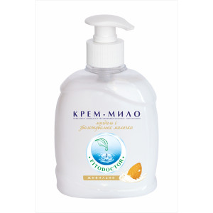 Крем-мило «Мигдаль і зволожувальне молочко» живильне 300 г (4820058762165)