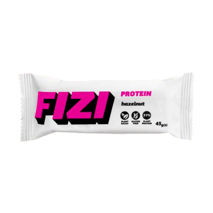 Батончик протеиновый Fizi Hazelnut 45г 