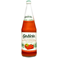 Сік Galicia яблучно-морквяний неосвітлений пастеризований 1л с/б