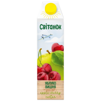 Нектар Світанок яблучний освітлений пастеризований TGA 0,95 л
