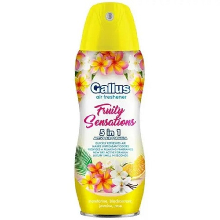 Освіжувач повітря Gallus Fruity Sensations 5в1, 300 мл (4251415302074)
