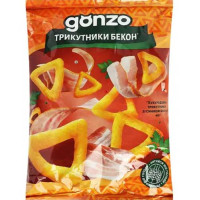 Кукурузные треугольники Gonzo со вкусом бекона 40г