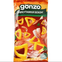 Кукурузные треугольники Gonzo со вкусом бекона 70г