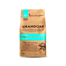 Grandorf White Fish Mini - корм Грандорф із білою рибою для дорослих собак дрібних порід 1 кг (93301)