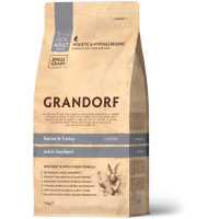 Сухой корм Grandorf Rabbit and Turkey Adult Sterilized с кроликом и индейкой для стерилизованных кошек 2 кг