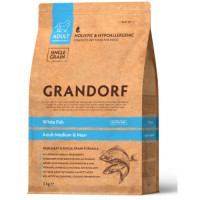 Сухий корм Grandorf White Fish Medi&Maxi з білою рибою для дорослих собак середніх і великих порід 10 кг