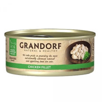 Вологий корм для котів Grandorf Chicken Fillet куряча грудка, 70 г
