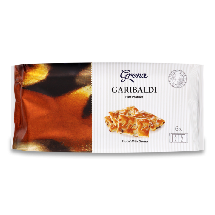 Печиво Grona Листкове Гарібальді уп 354г