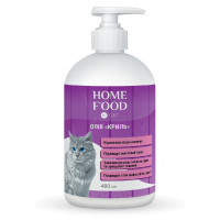 Фітомін для котів HOME FOOD олія Криль для відновлення після линяння, 480 мл
