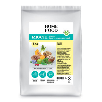 Мюсли для собак HOME FOOD Mix злаков, 3 кг