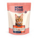 Сухой корм HOME FOOD для активных взрослых кошек Курочка и креветка For active, 400 г