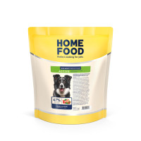 Сухий корм HOME FOOD для активних дорослих собак і юніорів середніх та великих порід Ягнятина та рис For active adult and junior dogs, 300 г