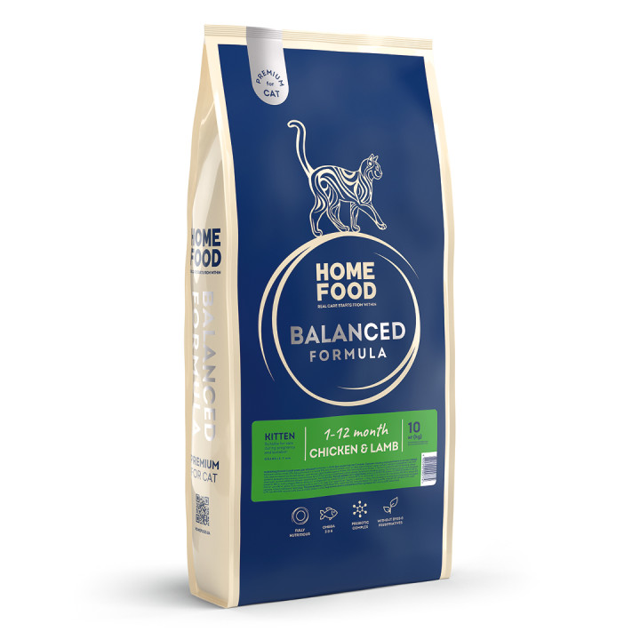 Сухий корм HOME FOOD для кошенят 