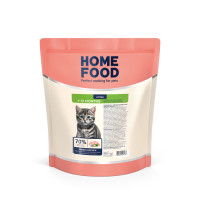 Сухой корм HOME FOOD для котят Fresh Chicken For kittens 1-12 months, 200 г