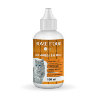 Фітомін для котів HOME FOOD олія Omega Balance Баланс Омега-3, -6, -9, 100 мл