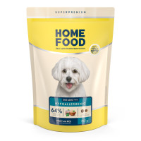 Гіпоалергенний сухий корм HOME FOOD для дорослих собак малих порід Форель та рис Hypoallergenic, 700 г