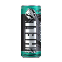 Напій безалкогольний енергетичний газований Hell Fokus Strong 250 ml