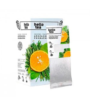 Чай фруктово-травяной Hello Tea Апельсин-розмарин 20шт/уп. (4820230480085)