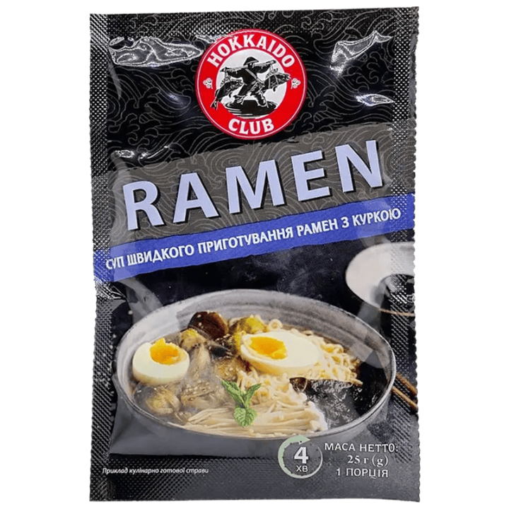 Суп Hokkaido Сlub Рамен (1 порція) 25 г